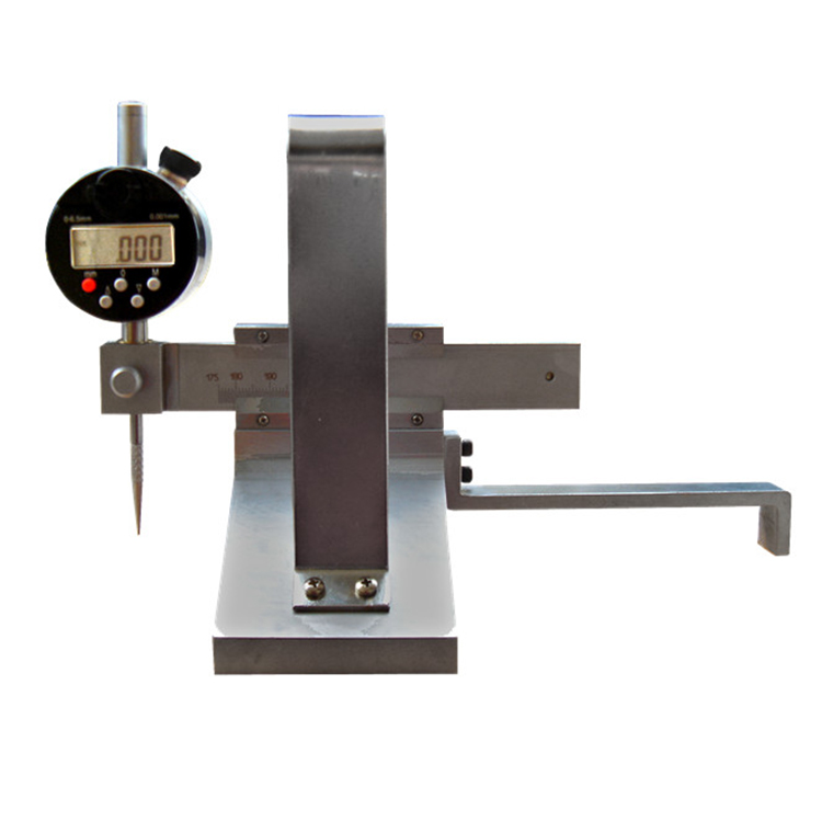 車軸軸頸根部(bu)圓弧切點凹凸量(liàng)測量儀